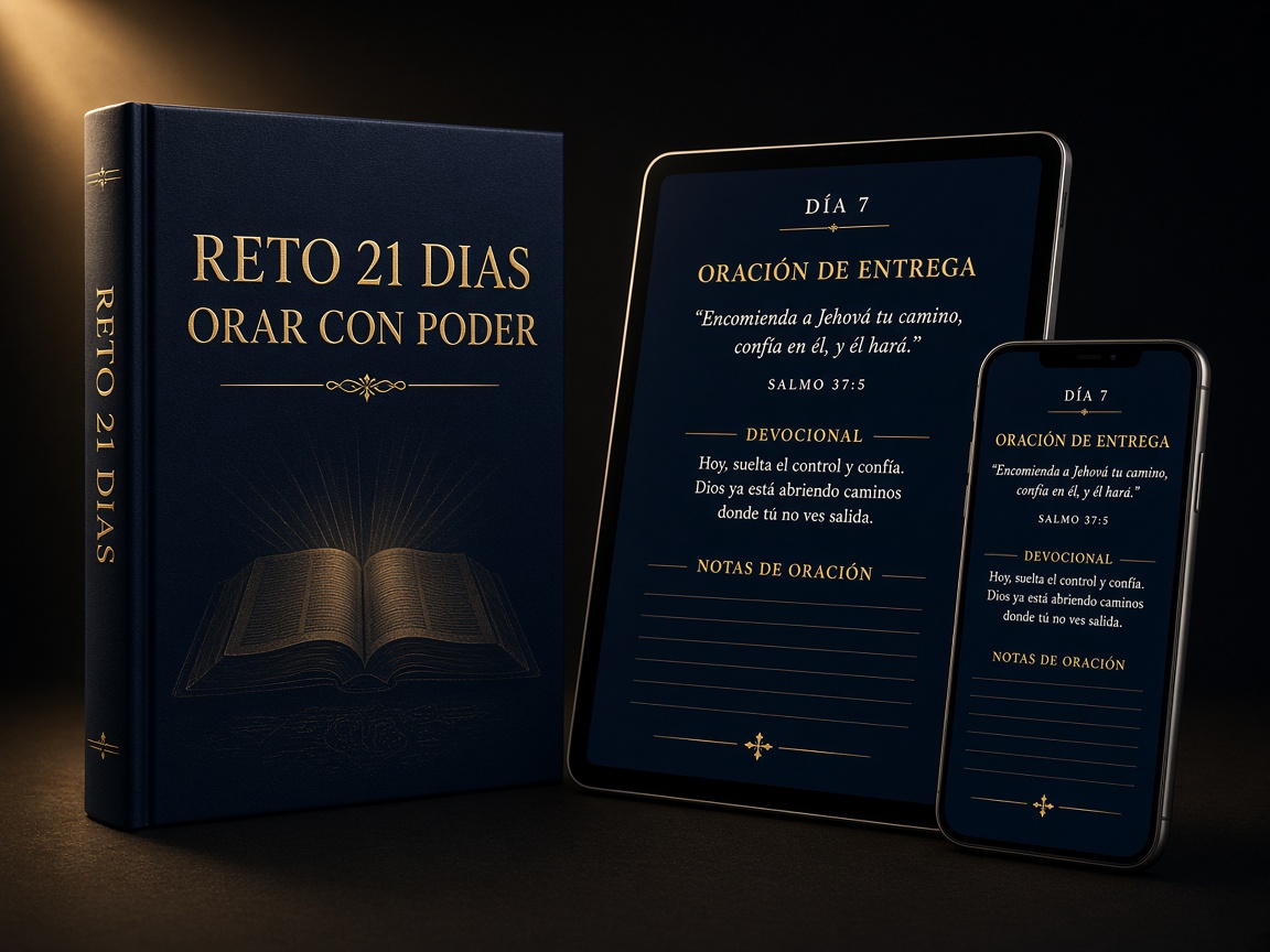 Reto de 21 días: PDF para orar con la Biblia abierta